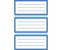 étiquettes pour livre, 76 x 35 mm, conception de marge