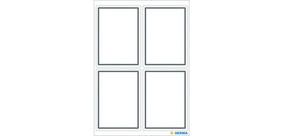 Etiquettes pour livres, 40 x 55 mm, conception marge