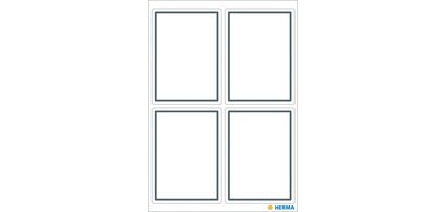 Etiquettes pour livres, 40 x 55 mm, conception marge