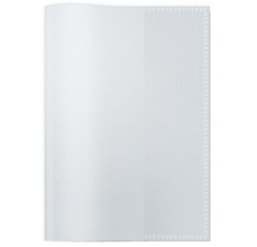 Protège-cahier, format A6, en PP, transparent incolore