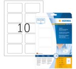 Etiquettes-badges SPECIAL, 80,0 x 50,0 mm, blanc