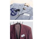 Etiquettes-badges SPECIAL, 80,0 x 50,0 mm, blanc