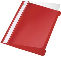Feuille PVC transparente rouge Format A4 