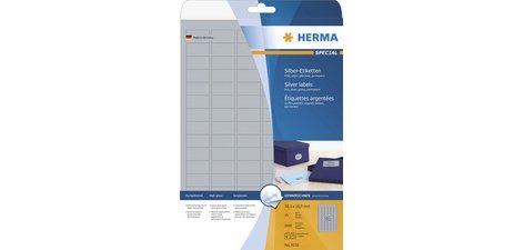 Etiquette en film SPECIAL, 96 x 50,8 mm, argent