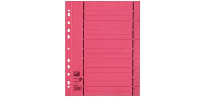 Intercalaire avec perforation, A4 extra large