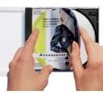 Etiquette SPECIAL pour CD/DVD, diamètre: 116 mm, blanc