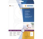 Etiquette SPECIAL pour CD/DVD, diamètre: 116 mm, blanc