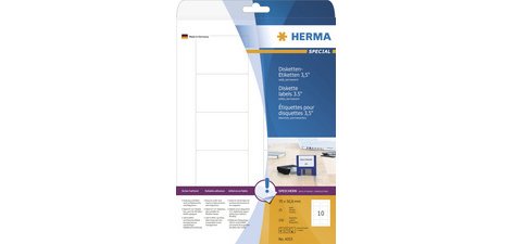 Etiquette pour disquettes 3,5' SPECIAL, 70 x 50,8 mm