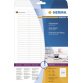Etiquette de diapos SPECIAL, 43,2 x 8,5 mm, blanc