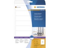 Etiquette dos de classeur SPECIAL, 192 x 38 mm, blanc