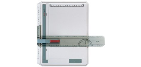 Planche à dessin profil A4, en plastique anti-chocs