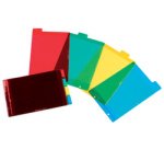 Divider A5 PVC multicolor Oxford 4 neutral tabs - 1 set