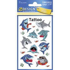 ZDesign KIDS Tatouage enfants 'requins'