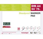 Bloc pour marqueur, A2, 75 g/m2, 50 feuilles