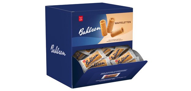 Petites gaufrettes croustillantes 'Waffeletten' - Boîte présentoir de 150 pièces