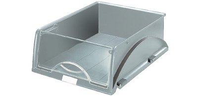 Corbeille à courrier Leitz 5231 Sorty avec clapet gris