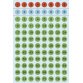 Stickers chiffres 1-160, diamètre: 8 mm, coloré