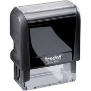 Tampon pour texte Printy 4910 4.0, 3 lignes, rouge