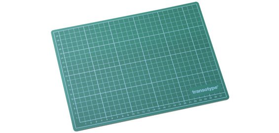 Tapis de découpe, (L)300 x (P)220 x (H)3 mm