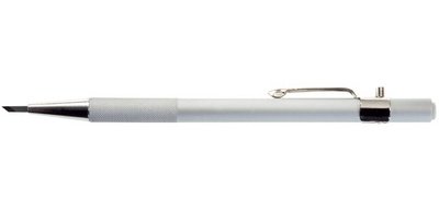 Cutter avec bouton poussoir, aluminium