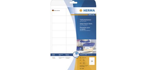 Etiquettes pour surgelés SuperPrint, 66 x 33,8 mm,