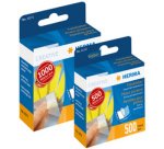 Pastilles pour photos dans un carton distributeur,