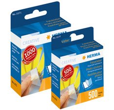 Pastilles pour photos dans un carton distributeur,