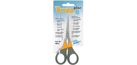 TITANIUM plus silhouette scissors, pointed, 115 mm