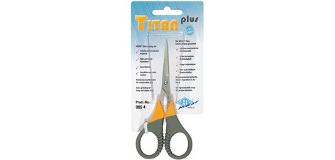 Ciseaux à silhouette TITANE plus, pointu, 115 mm