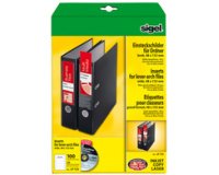 Etiquette PC pour classeur, dos large, 53 x 190 mm