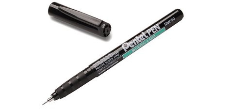 Marqueur permanent GREEN-LABEL NMF50, noir