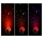 Veilleuse 'coccinelle', noir / rouge