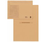 chemise de rangement avec pli mobile, A4, natron