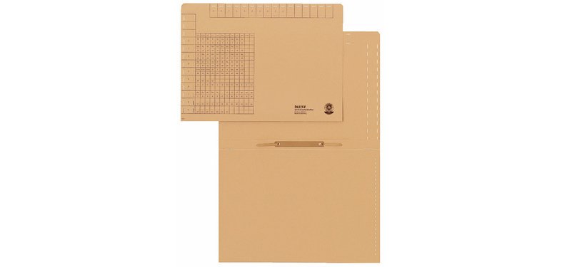 chemise de rangement avec pli mobile, A4, natron