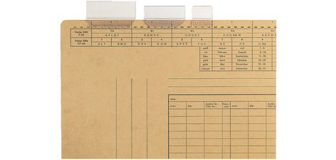porte-étiquettes transparent, (l)25 mm, 3 lignes
