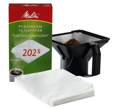 Filtres à café pyramidal 202s pour machines dans la