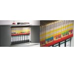 Porte-revues Standard, pour sous-dossiers, gris,