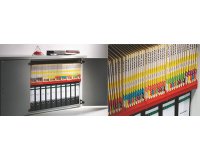 Porte-revues Standard, pour sous-dossiers, gris,