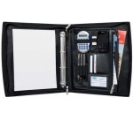 Porte-documents Elegance, A4, similicuir/nylon, noir