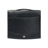 Porte-documents Elegance, A4, similicuir/nylon, noir