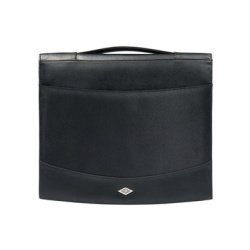 Porte-documents Elegance, A4, similicuir/nylon, noir