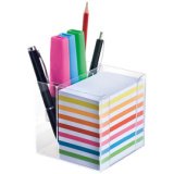 Bloc cube, 50x90 mm, blanc / coloré, 700 feuilles