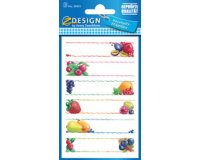 Z-Design Etiquettes pour ménage 'Obst'