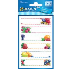 Z-Design Etiquettes pour ménage 'Obst'