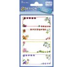 ZDesign HOME Étiquette de cuisine 'cadre fruits', enlevable