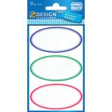 Z-Design Etiquettes de ménage 'ovale'