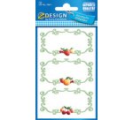 Z-Design Etiquettes de ménage 'cadre design'