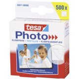 Photo Pastilles adhésives pour photos, blanc, fixation