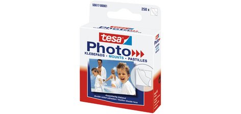 Photo Pastilles adhésives pour photos, blanc, fixation