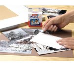 Photo Pastilles adhésives pour photos, blanc, fixation